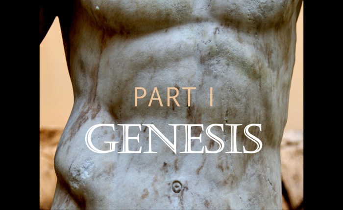 Genesis, Part I of&nbsp;Idolatry